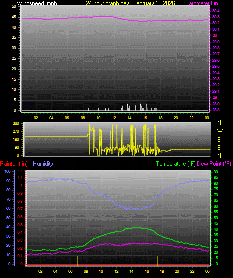 24 Hour Graph for Day 12