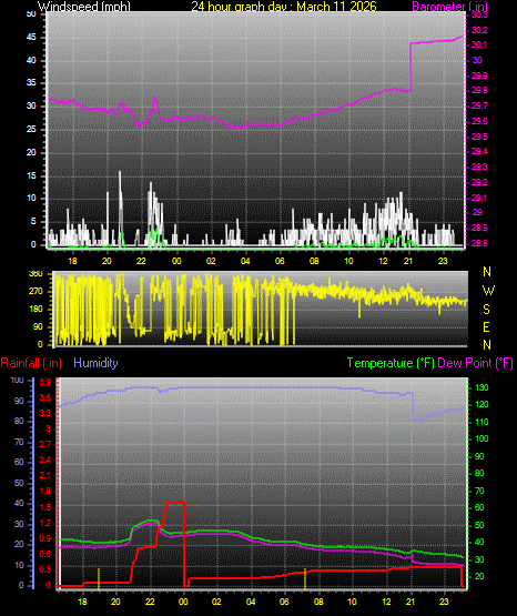 24 Hour Graph for Day 11
