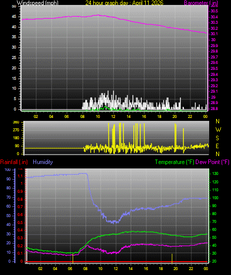 24 Hour Graph for Day 11