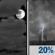 Tuesday Night: Mostly Cloudy then Slight Chance Showers And Thunderstorms