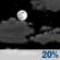 Monday Night: Partly Cloudy