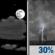 Thursday Night: Partly Cloudy then Chance Showers And Thunderstorms