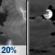 Thursday Night: Slight Chance Showers And Thunderstorms then Mostly Cloudy