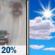 Thursday: Slight Chance Rain then Mostly Sunny