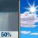 Monday: Chance Rain Showers then Mostly Sunny