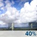 Sunday: A chance of showers and thunderstorms before 1pm. Partly sunny, with a high near 78. West southwest wind 0 to 5 mph. Chance of precipitation is 40%. Sunday: Chance Showers And Thunderstorms