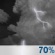 Tuesday Night: A chance of showers and thunderstorms before 7pm, then showers and thunderstorms likely between 7pm and 1am, then a chance of showers and thunderstorms. Mostly cloudy, with a low around 64. Tuesday Night: Chance Showers And Thunderstorms then Showers And Thunderstorms Likely