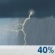 This Afternoon: Slight Chance Showers And Thunderstorms